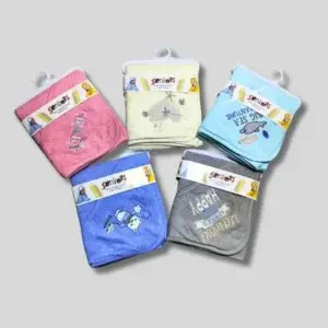 Kids Hooded Bath Towels - Soft & Absorbent | 100% Cotton Baby Towels