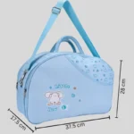 Small Baby Diaper Bag – Blue Color with Adjustable Strap Blue